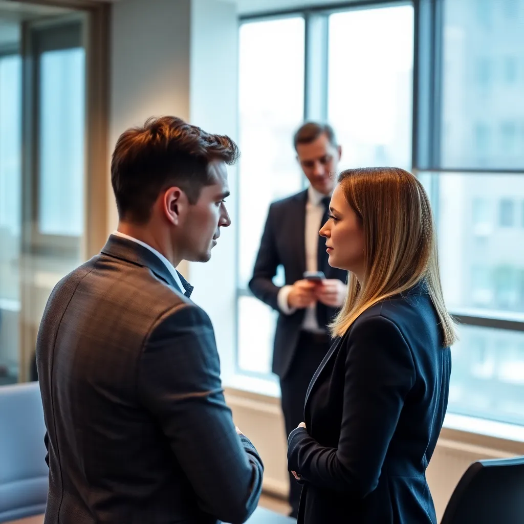 Nederlandse HR-professional die bemiddelt in een werkplekconflict